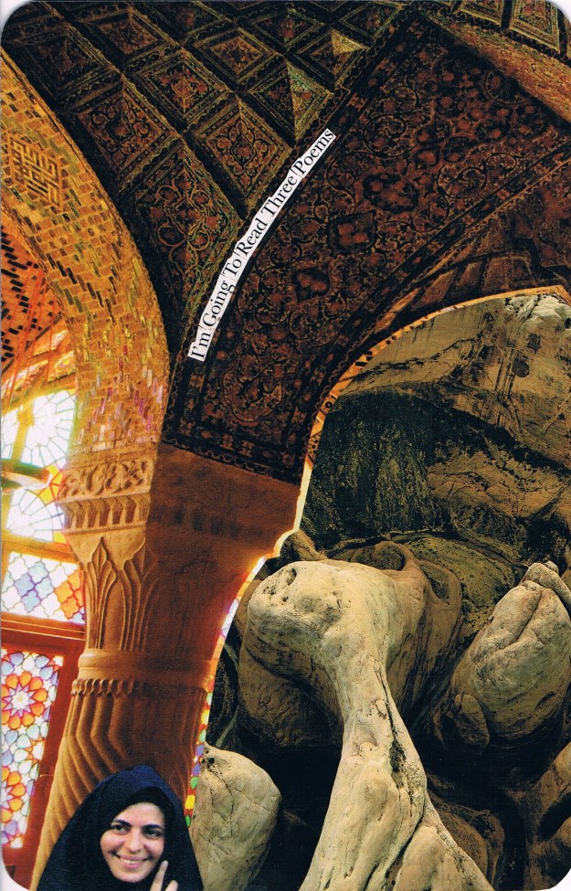 I'm going to read three poems